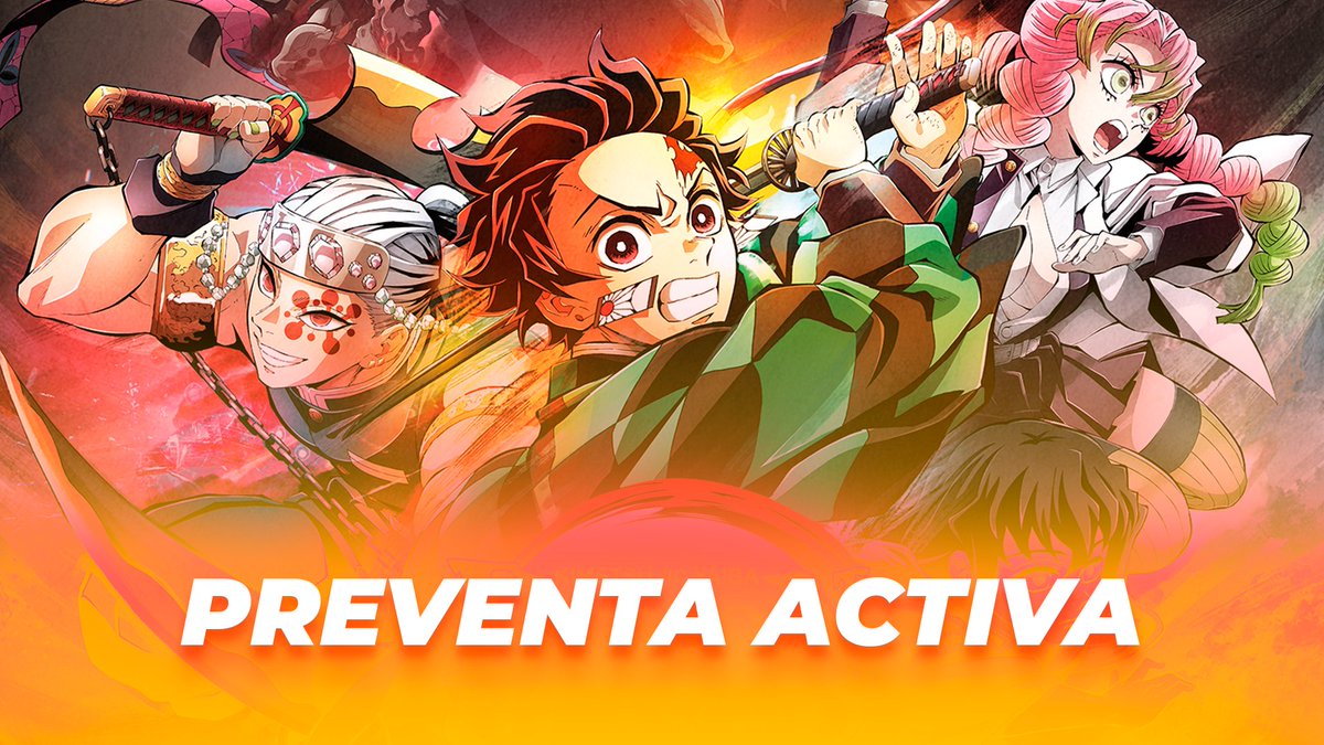 ¡Preventa activa 👉 ¿List@s para llegar #ToTheSwordssmithVillage en nuestras salas? #DemonSlayer 🔥👹