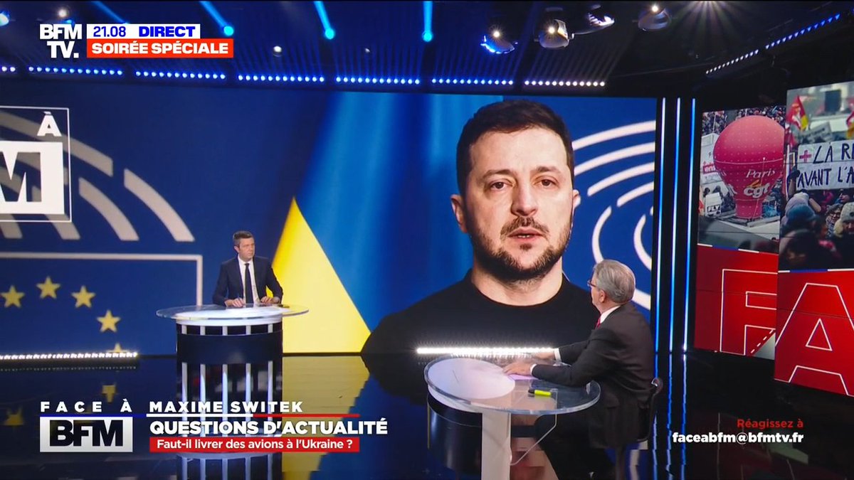 Nous sommes une puissance diplomatique et politique, pas un magasin de fournitures. Si j’étais président de la République française, je ferais ce qu’il faut pour que les négociations de paix reprennent. #FaceABFM
