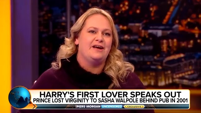 Watch Piers Morgan's global TV exclusive interview with the secret woman who was Prince Harry's first lover👇