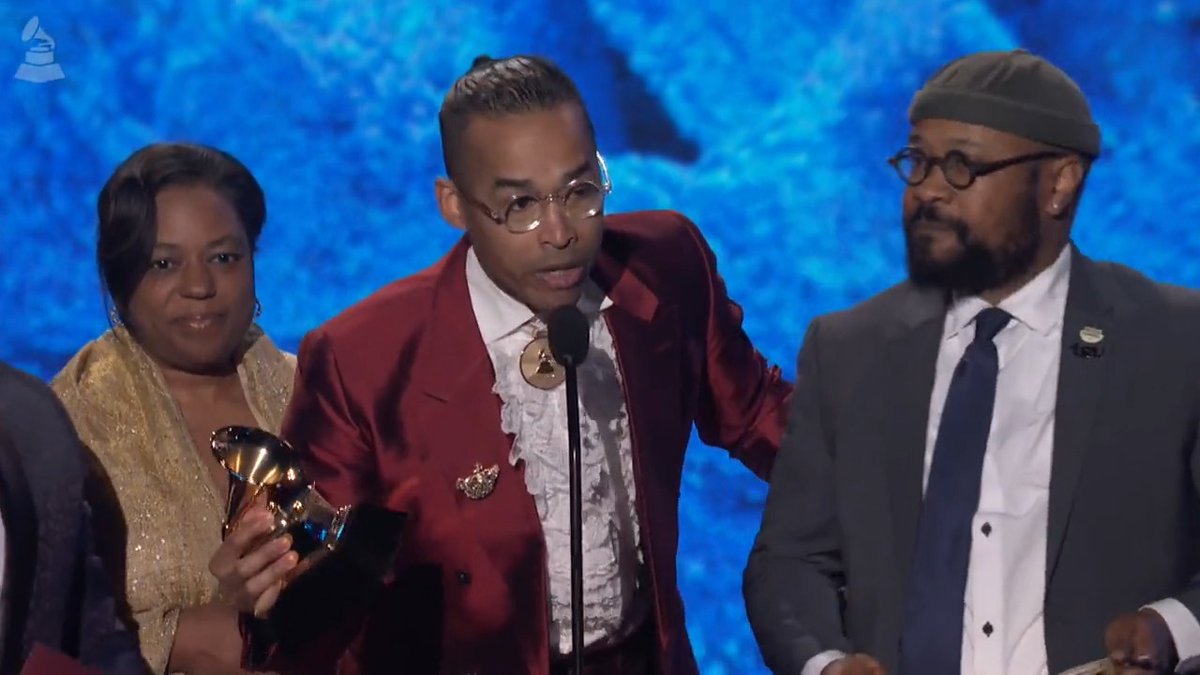 Congrats Best Roots Gospel Album winners 'The Urban Hymnal' Tennessee State University Marching Band! If you missed the #GRAMMYPremiere Ceremony, watch it now: #GRAMMYs