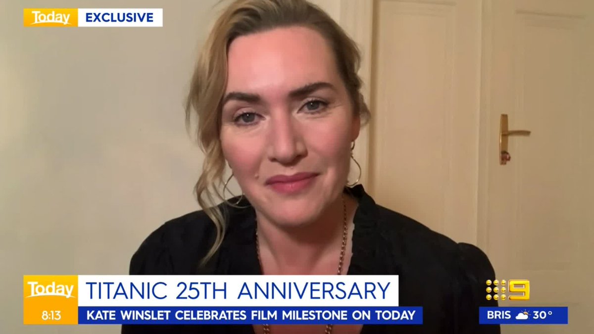 Can you believe it's been 25 years since the release of 'Titanic'?! We caught up with Kate Winslet to celebrate the milestone. #9Today | WATCH LIVE 5.30am