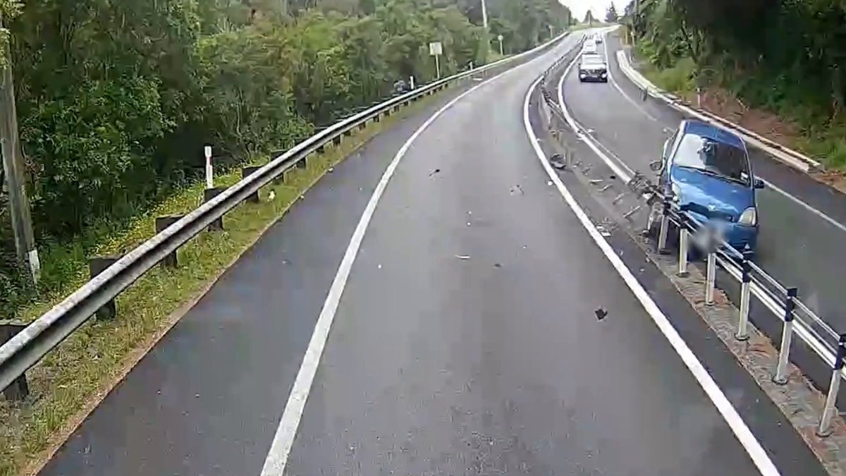 Watch this barrier save a driver’s life, stopping a head-on crash with a truck. This video is from a truck driver’s dashcam. The barrier stopped the driver from travelling into oncoming traffic, slowed them down, and kept their car upright. They walked away from the crash.