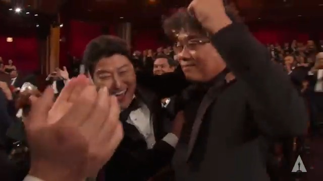 Happy anniversary to when Parasite won 4 Oscars - Feb 9, 2020.