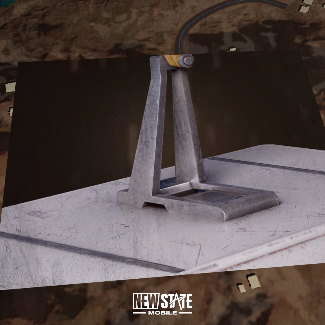 A new feature will be arriving soon! Hint: This will be a landmark of the new battleground #NEWSTATEMOBILE #NEWMAP #NEWFEATURE