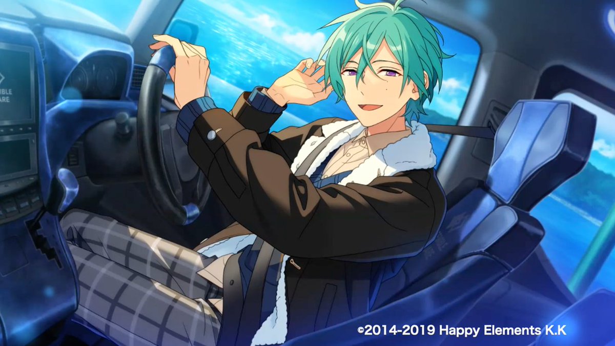 (2/2)【お知らせ】 ⭐5 風早 巽のカードは開花前スチルが動く「エモーション」付き💓 アイドルストーリー[Godspeed]のスチルシーンでエモーションが発生するほか、巽のカードを獲得するとマイルームのイラスト表示で「エモーション」が選択可能になります♪ #あんスタ