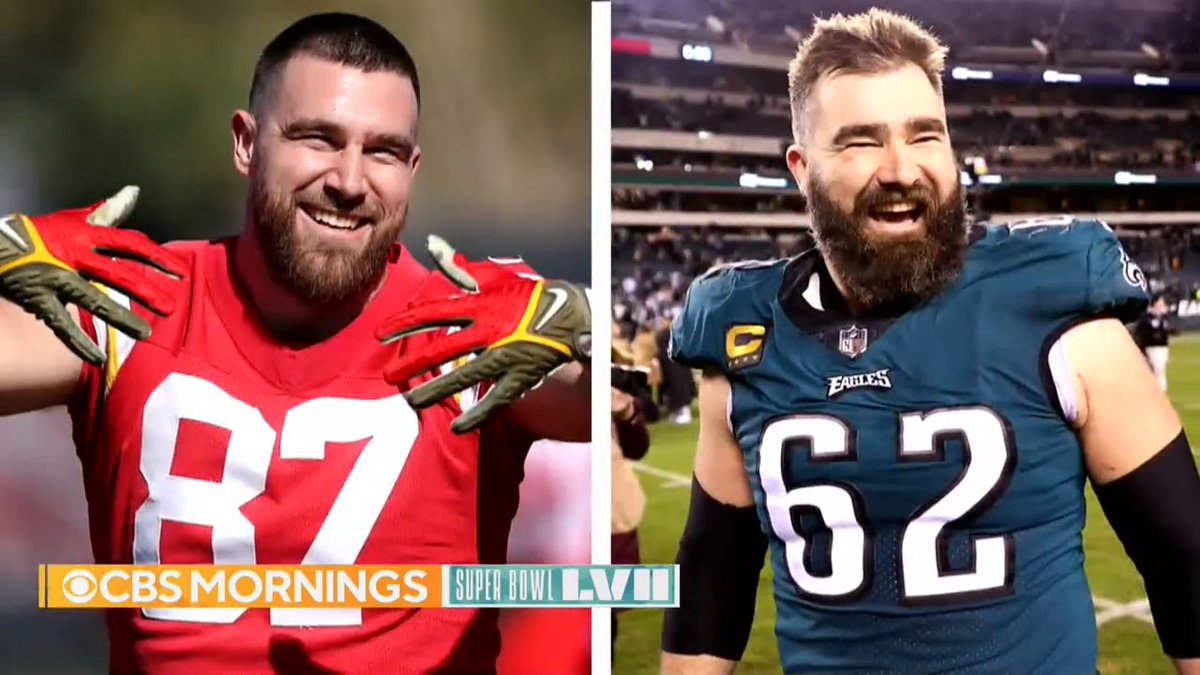 #SuperBowlLVII marks the first time two brothers will square off against each other in the big game, but regardless of the outcome, there are two clear winners — Jason Kelce and Travis Kelce’s parents: “It’s a special moment.”