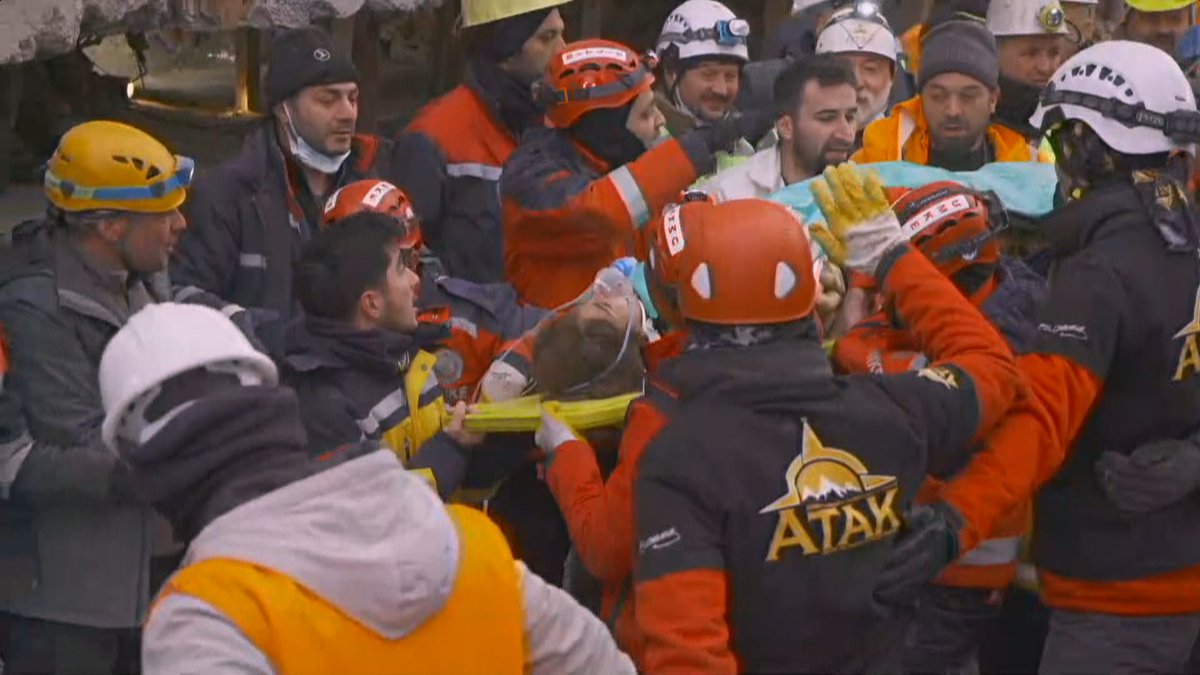 A CBC News crew was in Adiyaman, Turkey, the moment a woman was rescued after being trapped in earthquake rubble for four full days. A rescue crew from Burnaby, B.C., was part of the effort to save her.