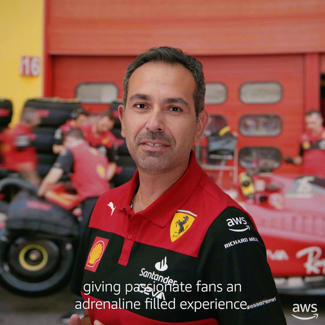 Tune in to AWSonAir on Tuesday 02/14 for an engaging dialogue between #AWS and Scuderia Ferrari HP leadership! 🏎☁️ Together, they will discuss the new #Ferrari Fan App, and the AWS products bringing the action at Scuderia Ferrari. Stream and watch here 👉