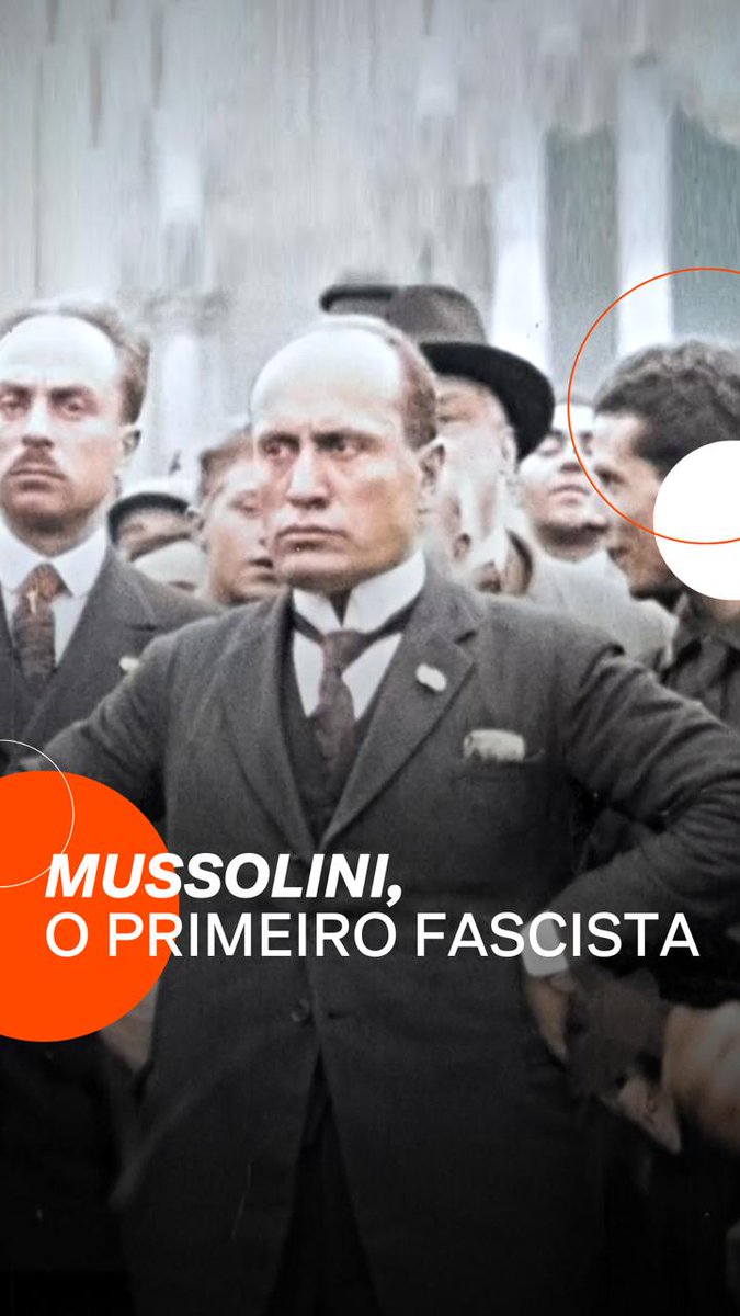 🌍 MUSSOLINI, O PRIMEIRO FASCISTA narra o surgimento do fascismo, fundado pelo ditador Benito Mussolini. É também um alerta para que projetos políticos marcados por intolerância e violência jamais retornem ao poder. 🔸 Assista quando e onde quiser pelo