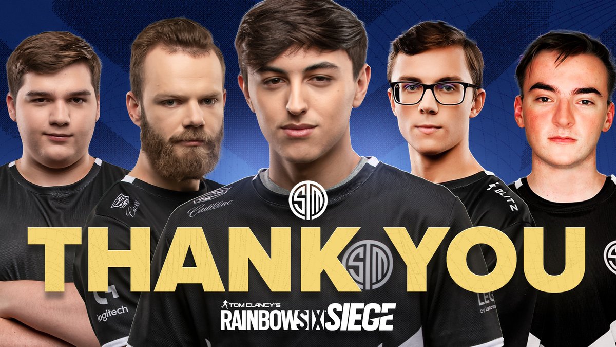 Today we bid farewell to TSM R6 and Siege Esports. 3 years. 5 Trophies. 1 𝐖𝐨𝐫𝐥𝐝 𝐂𝐡𝐚𝐦𝐩𝐢𝐨𝐧𝐬𝐡𝐢𝐩. Thank you @TSM_Achieved xx beaushmo pojoman Snake Keegan Gotcha