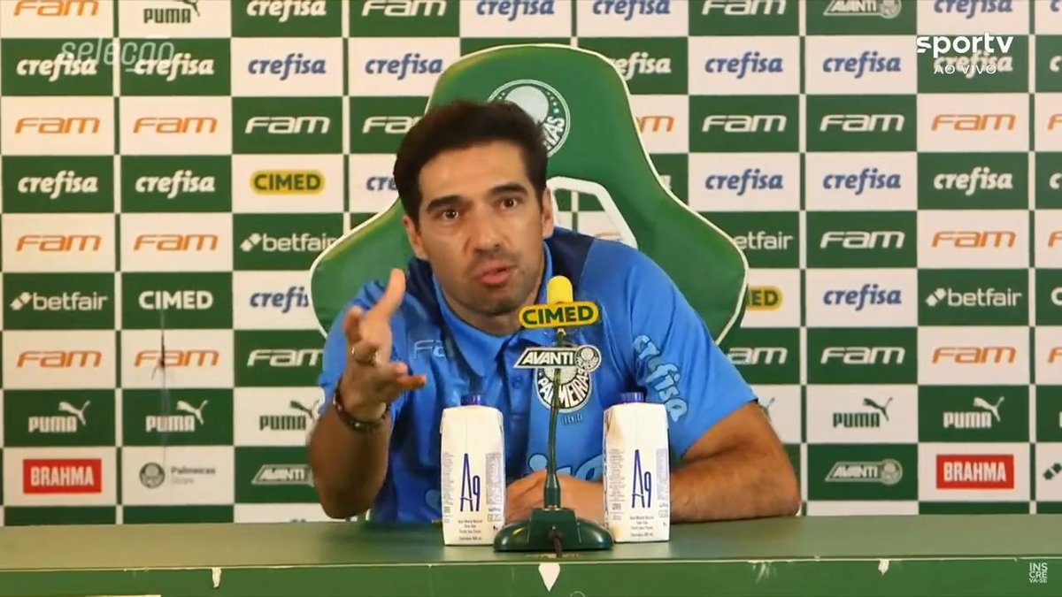 André Rizek comentou resposta de Abel Ferreira em pergunta sobre Endrick: "Ele foi extremamente grosseiro e leviano"