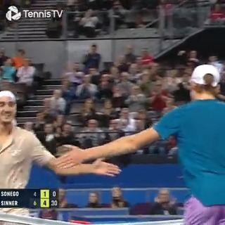 MAMMA MIA ✨ 🤌 A point that had *everything* between Jannik Sinner &amp; Sonego!