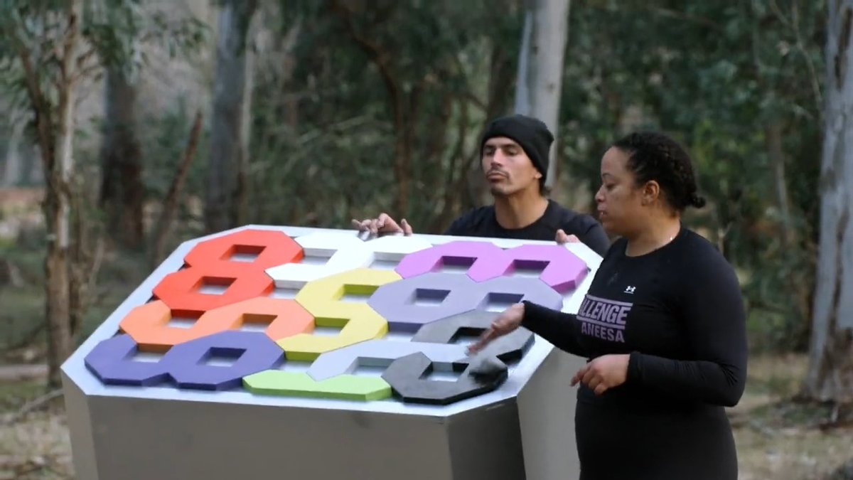 Work smarter, not harder 💭 Do you think Aneesa and Jordan should've helped Banany? 🧐 #TheChallenge38