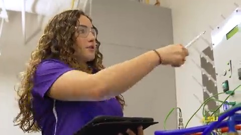 A standout player for LSU Volleyball, Jill Bohnet has also earned high marks in the classroom as she is LSU’s nominee for the Southeastern Conference H. Boyd McWhorter Scholarship. As a senior LSU Engineering major, she is creating a device to train people to use a tourniquet. #ScholarshipFirst