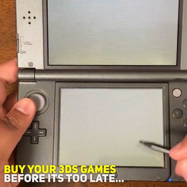 RIP... say goodbye to the 3DS e-Shop..