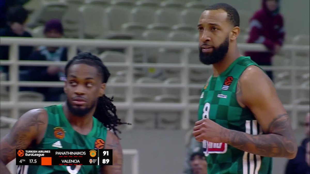 Chris Jones FOR THE WIIIIN against Panathinaikos🎯🎯🎯 Valencia Basket Club