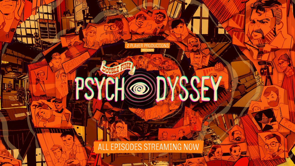 Okay! Okay! The time is here! Six years and thousands of hours of footage have led to a fresh documentary series by 2 Players Productions. Behold Double Fine PsychOdyssey, a deep dive into the creativity and chaos that birthed Psychonauts 2!