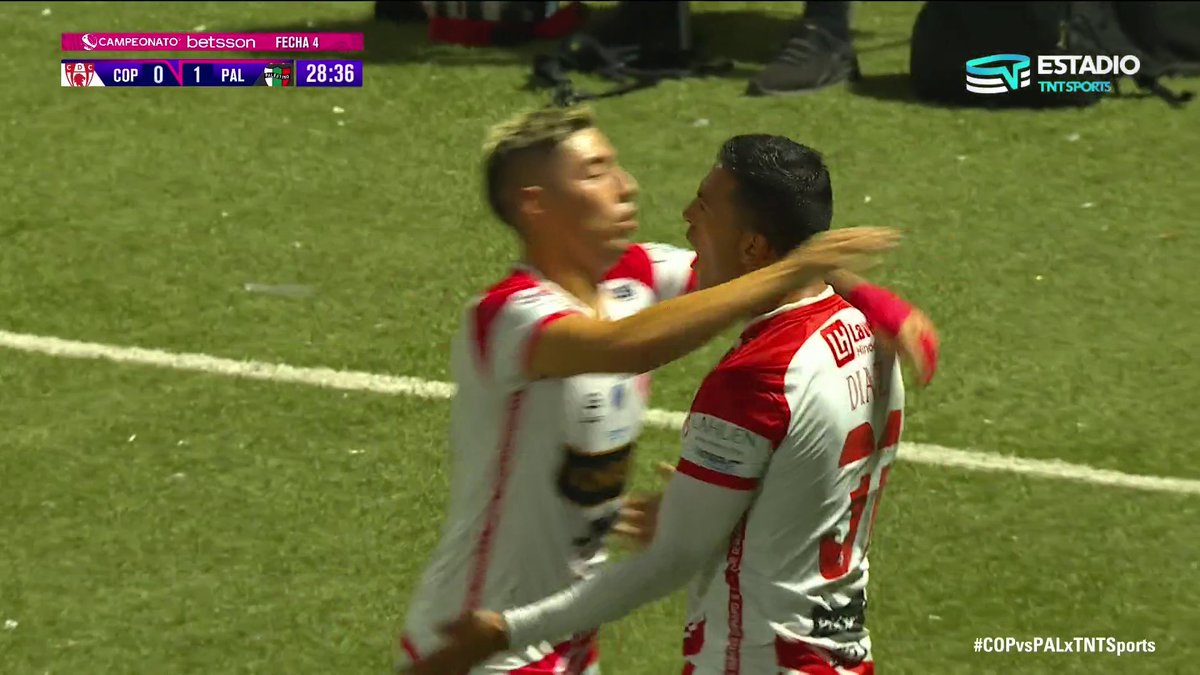 ⚽🦁👉 El "Torito de Fresia" iguala las acciones Isaac Díaz pone el 1-1 con que el "León de Atacama" empata con los árabes en el #COPvsPALxTNTSports.