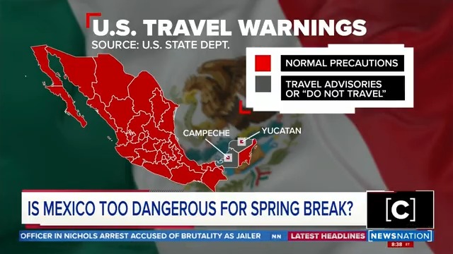 The U.S. State Department issued its strongest possible “do not travel” warning for five Mexican states due to “crime and kidnapping." Former U.S. Marshal Robert Almonte advises people not to go to Mexico. “The cartels are there, and they’re dangerous,” he says. #CUOMO