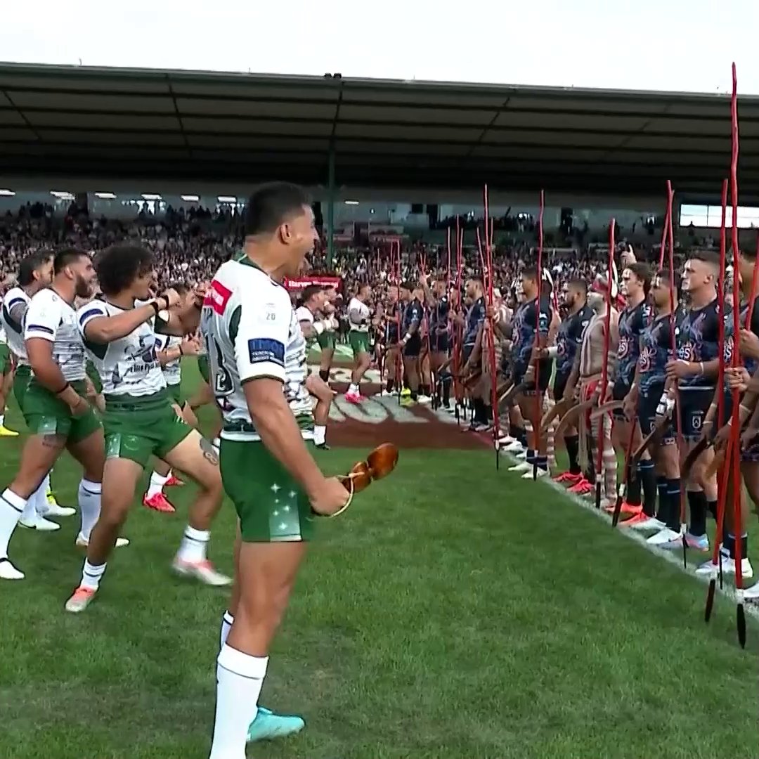 Goosebumps after the Māori haka! #NRLAllStars