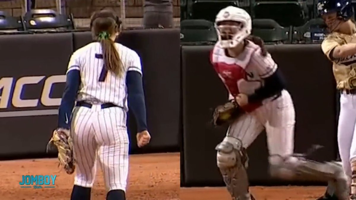 Twin sisters make their college debut as pitcher and catcher and dominate, a breakdown