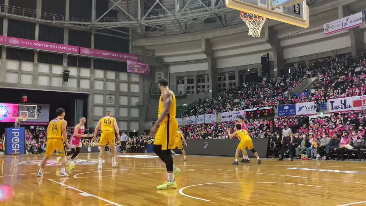 【2/11(土) vs 仙台89ERS＠ CNAアリーナ⭐︎あきた】 試合終了 秋田 AKITA 71 - 56 仙台 SENDAI ボックススコア➡️ バスケットLIVE見逃し配信👀📣➡️ #Gotit #がりっと #ALL4AKITA #akitanh #Bリーグ