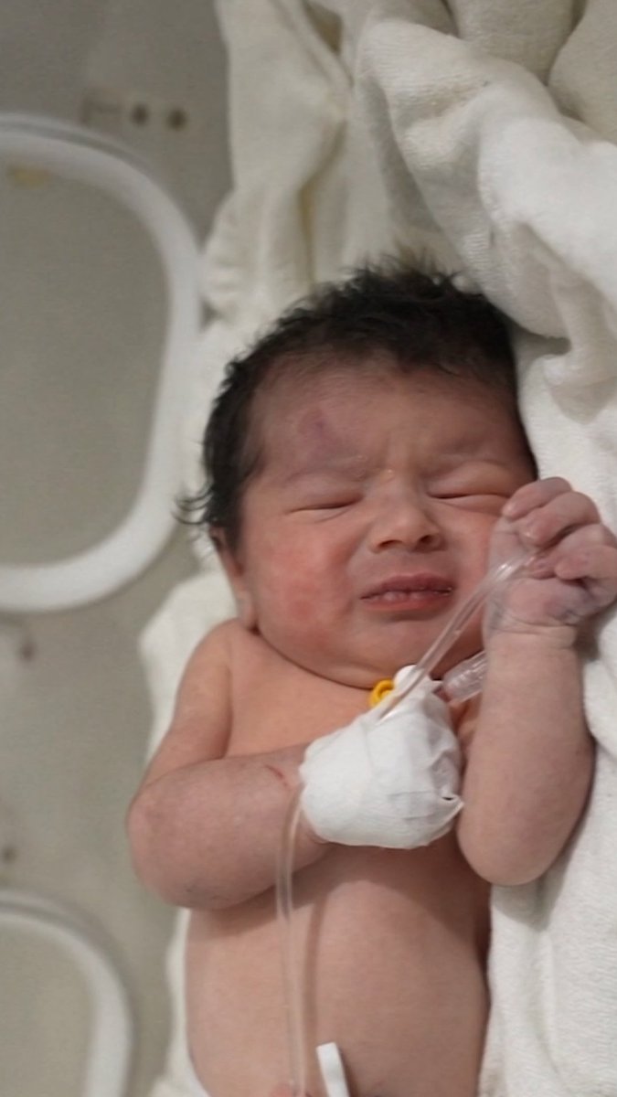 A newborn baby was rescued from the rubble of the powerful earthquakes that hit Syria and Turkey this week. Relatives came looking for her parents and siblings but heard her crying underneath the rubble.