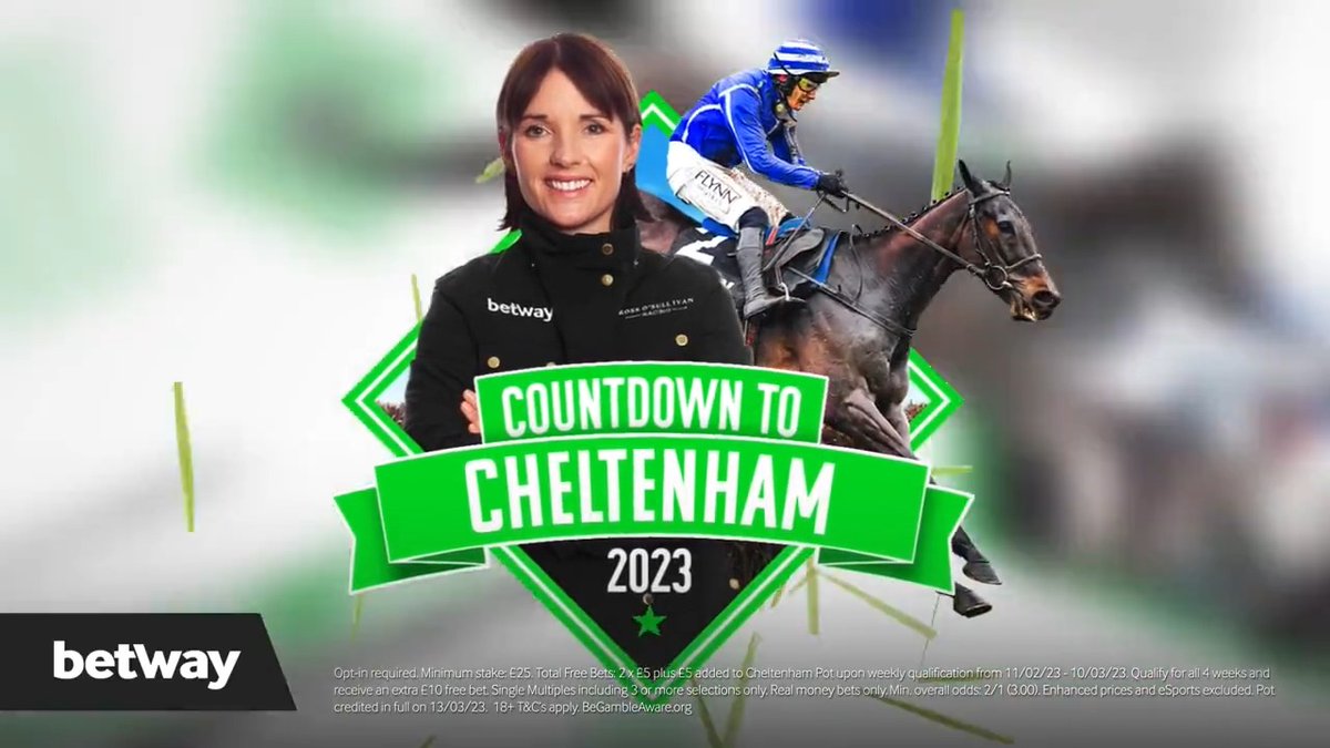 The countdown has begun! ⌛ We're offering all customers the chance to earn up to £70 in free bets ahead of the Cheltenham Festival. #CountdowntoCheltenham