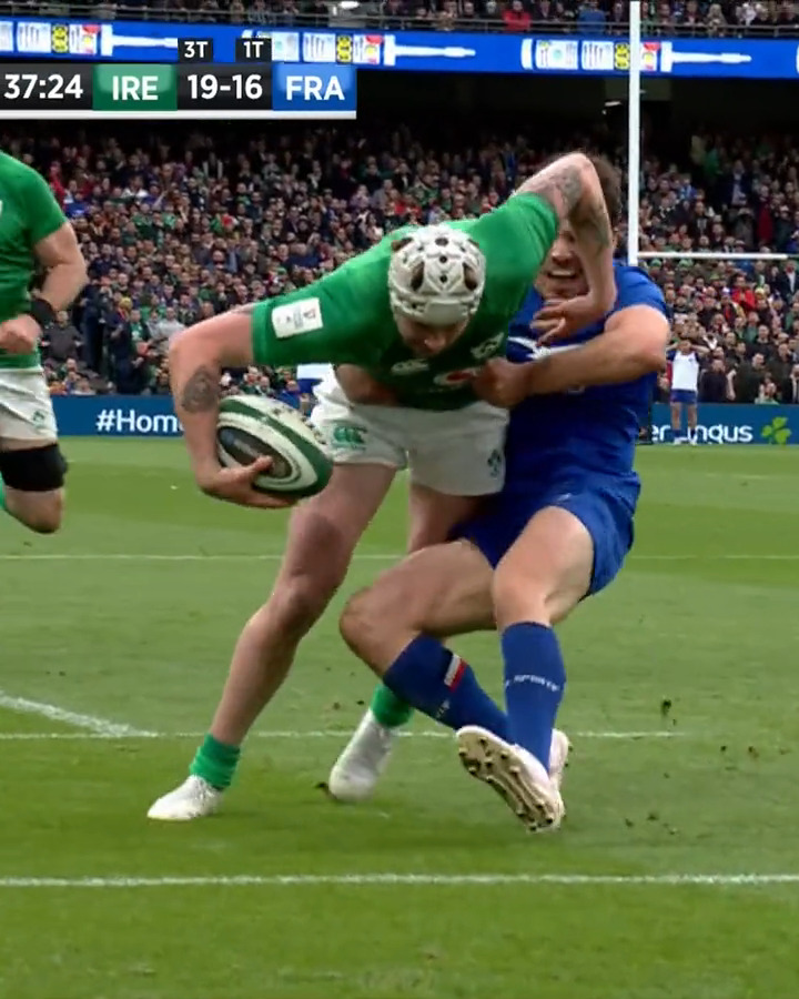 This is why 𝗔𝗻𝘁𝗼𝗶𝗻𝗲 𝗗𝗨𝗣𝗢𝗡𝗧 is one of the all-time greats 💪 France Rugby | #IREvFRA