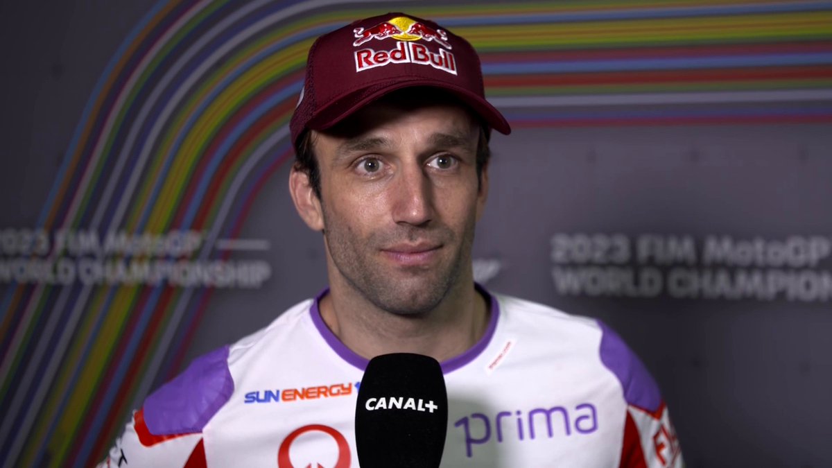 Rouler sous la pluie, la régalade ? 🤩 Johann Zarco nous parle de ses ressentis sur le pneu arrière testé aujourd'hui 🌧️