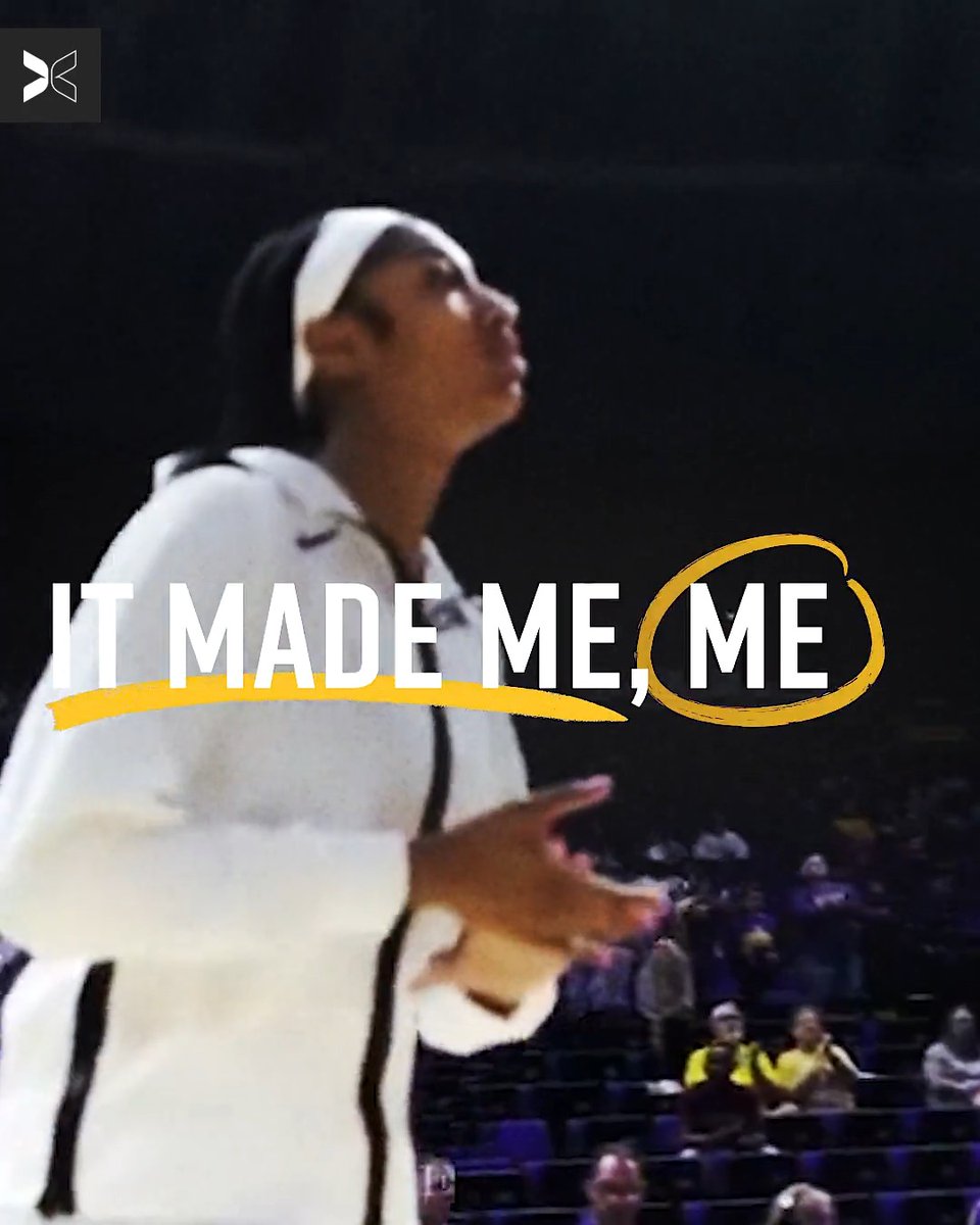 The hoop is your halo when you play like Angel. 🏀 Angel Reese I LSU Women's Basketball
