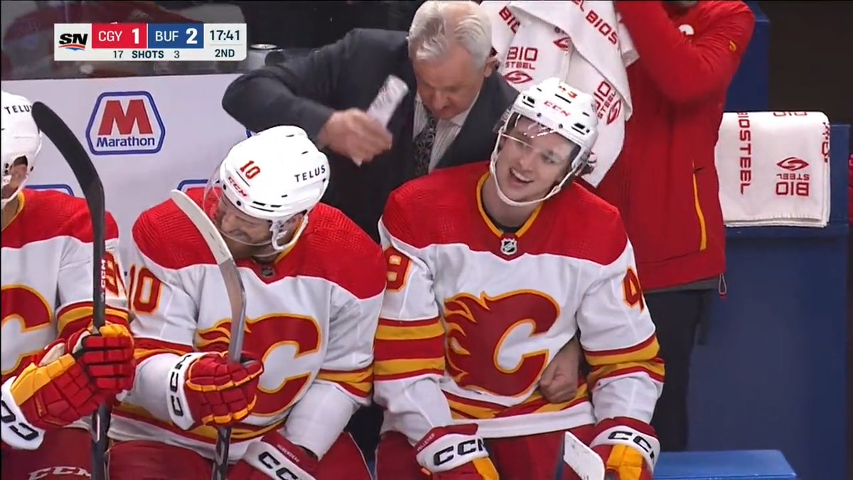 First career NHL goal for Jakob Pelletier 🚨