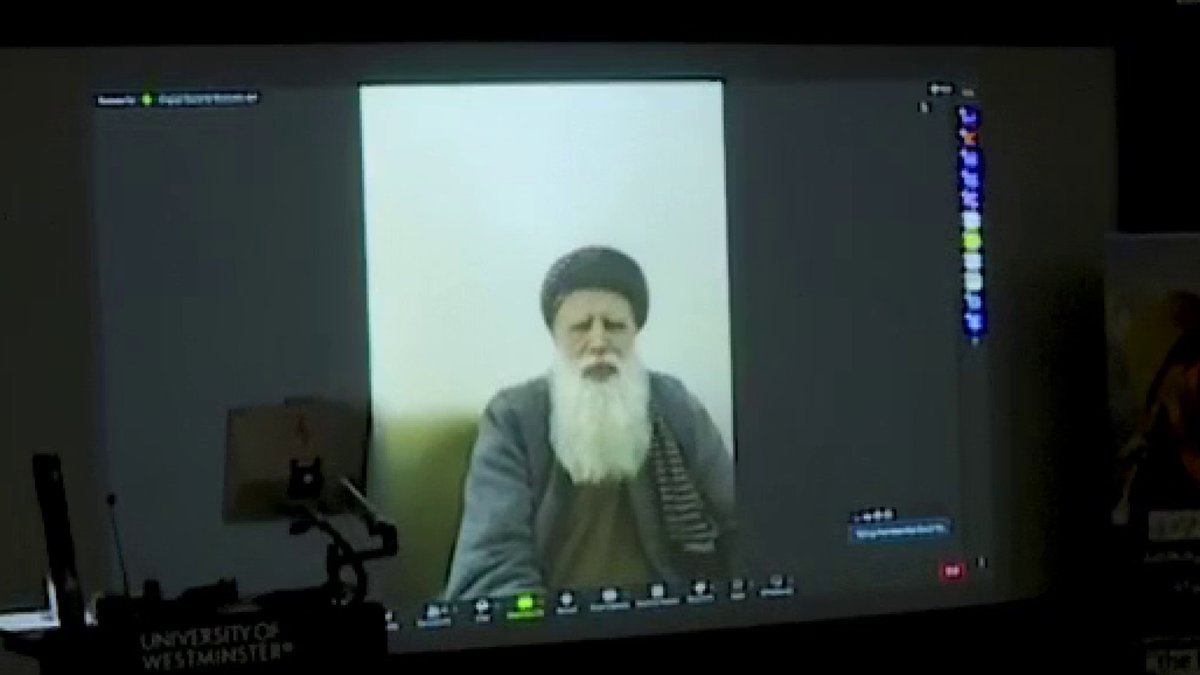 مراسم یادبود از خیرمحمد خیرخواه، فرمانده جهادی، در لندن گفتههای عبدالرب رسول سیاف، رهبر جهادی