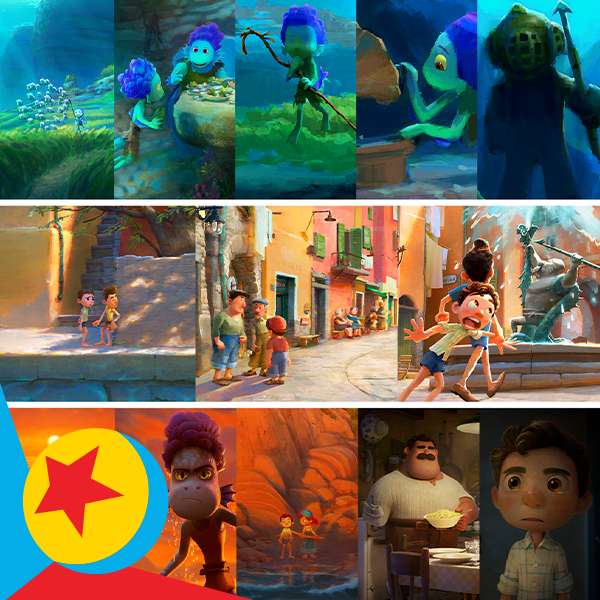 Bellissimo! 💙 Discover how our filmmakers used color to craft an emotional adventure for Luca! #GlobalMovieDay