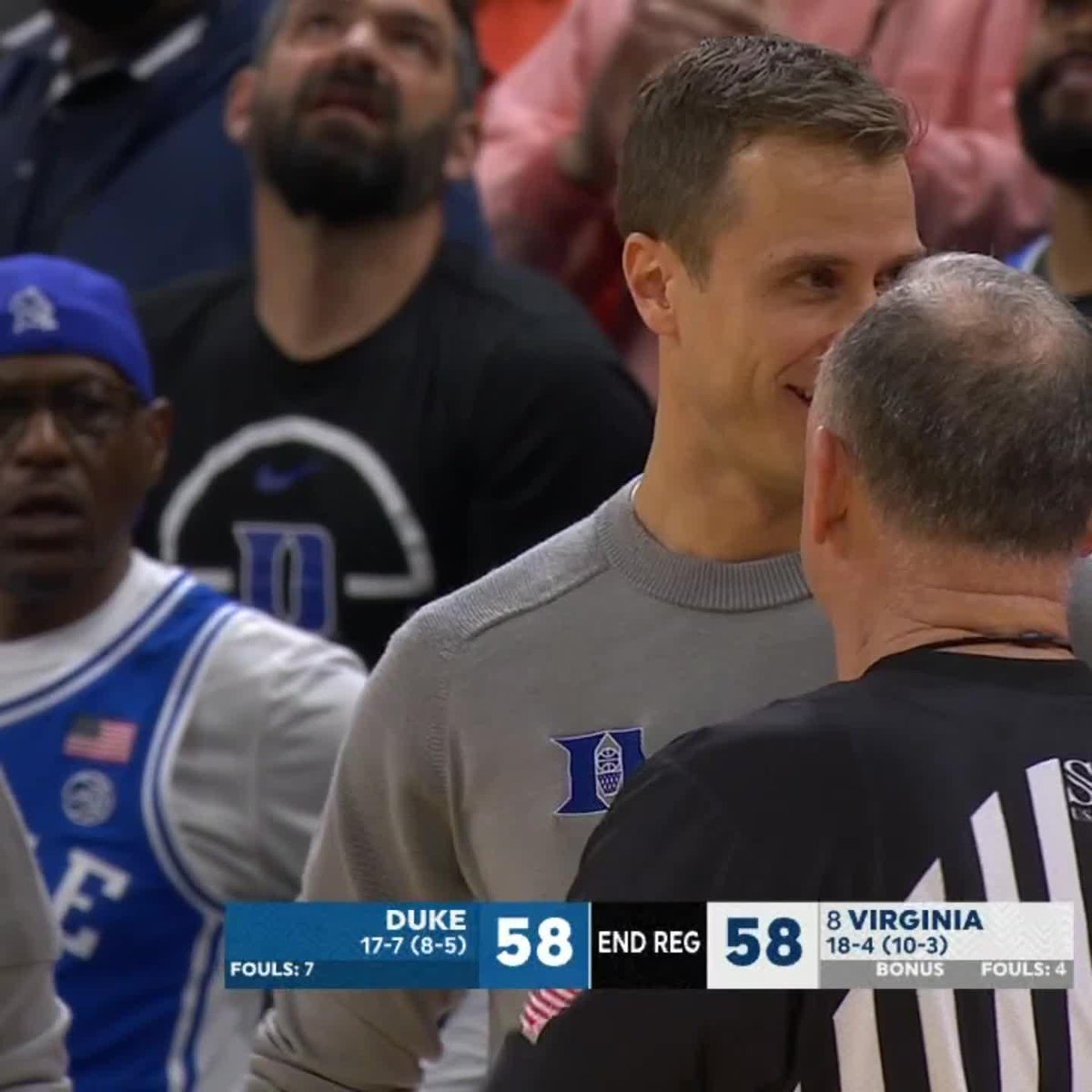 WILD END OF REGULATION FOR DUKE-VIRGINIA 😳 Overtime on ESPN‼️