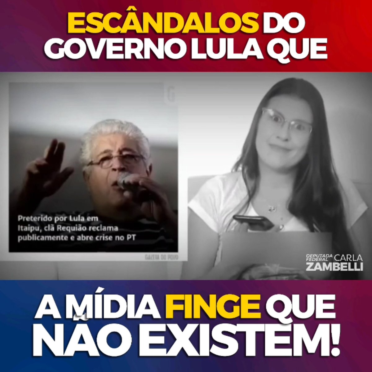 Por muito menos, a velha imprensa fazia campanhas de 'massacre' diário contra o governo nestes últimos quatro anos. O que será que mudou, né? Assista ao vídeo completo de TeAtualizei 🇧🇷👊🏻❤️ em seu Canal no YouTube: