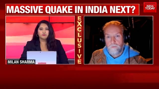 After Turkey, Frank Hoogerbeets (Frank Hoogerbeets) says "there will be quake in India". Watch this #Exclusive conversation. #ITVideo | @milan_reports