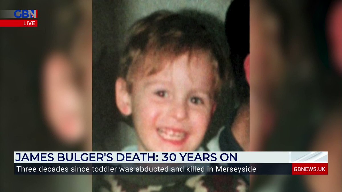 '30 years later and we still remember the tragic case of James Bulger.' Today marks 30 years since the murder of James Bulger – the two-year-old boy who was abducted from his mother at a shopping centre and killed in Merseyside. GB News' Sophie Reaper reports.