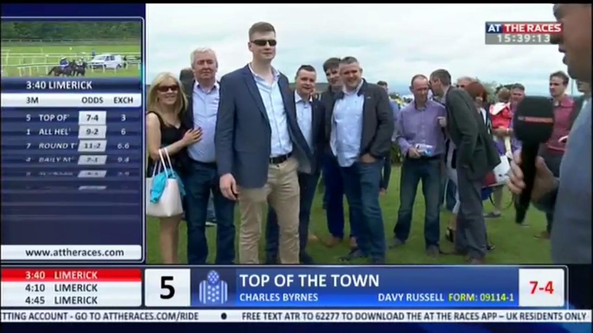 😂 One of the funniest racing interviews ever!! If this horse wins, let me tell ya, we will wreck the shop, we will wreck Limerick racecourse. 😂