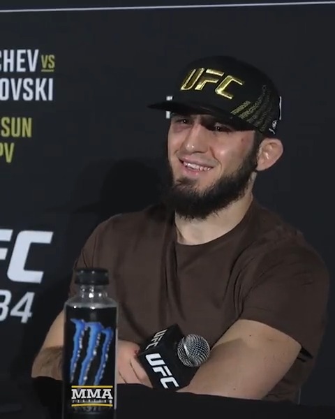 Islam Makhachev responds to Nate Diaz: "Maybe he smoked something and watched the fight" 😬 #UFC284