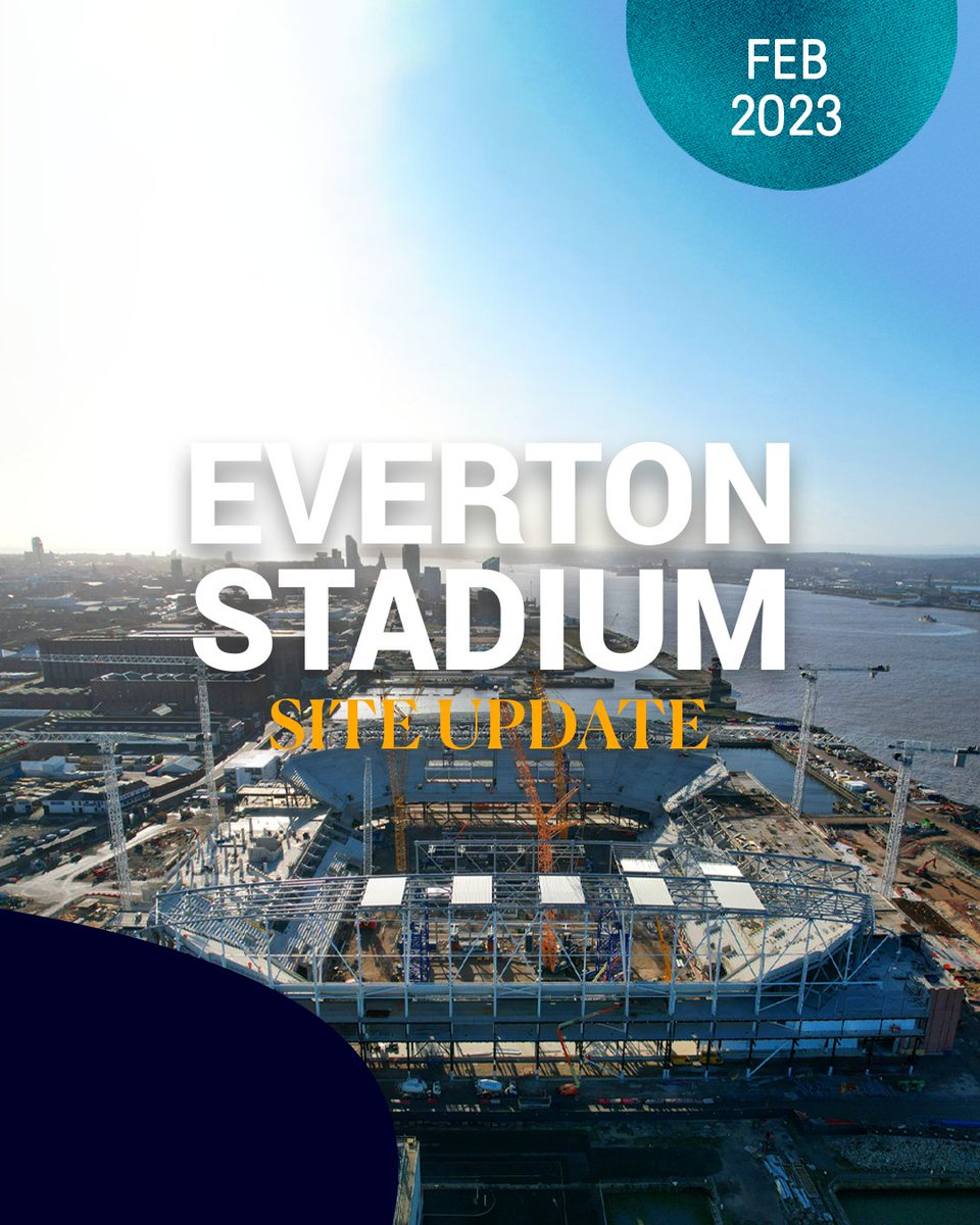 🏗️ | The final piece of precast lattice has been installed in the fourth and top level of the west stand.