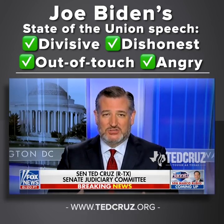 Joe Biden’s State of the Union address reminded me of a guy screaming from his front porch, “Kids, get off my lawn!”