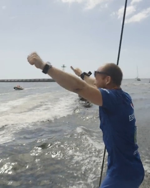 ๐๐๐ ๐๐๐๐ก๐๐ฃ๐ ๐ค๐ ๐ซ๐๐๐ฉ๐ค๐ง๐ฎ ๐คฉ First reactions from Team Holcim - PRB as they were the first to cross the finish line in The Ocean Race Cape Town #TheOceanRace