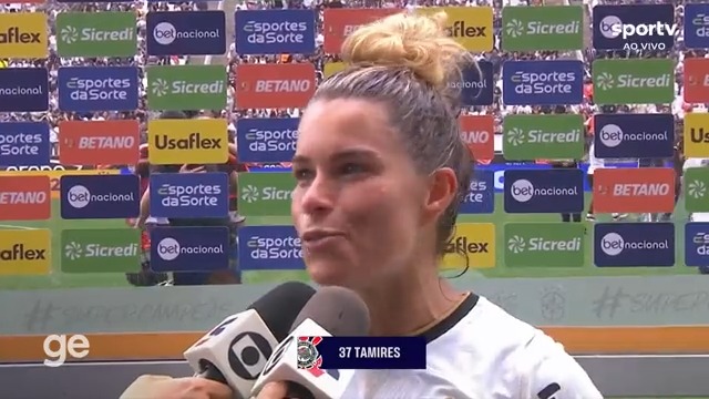 Tamires dá puxão de orelha no Flamengo e pede que o clube valorize mais o futebol feminino: “Com a camisa que o Flamengo tem, não pode colocar as meninas pra jogar a semifinal onde jogaram. Flamengo precisa rever. Olha o Corinthians!” 🎥 sportv ge