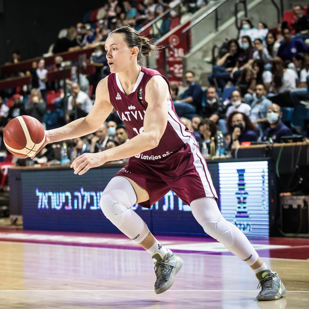 ๐ All-time Latvijas Basketbola savienฤซba ๐ฑ๐ป Women's National Team scoring record for Anete Steinberga! ๐ 37 PTS | 9 REB | 38 EFF #EuroBasketWomen