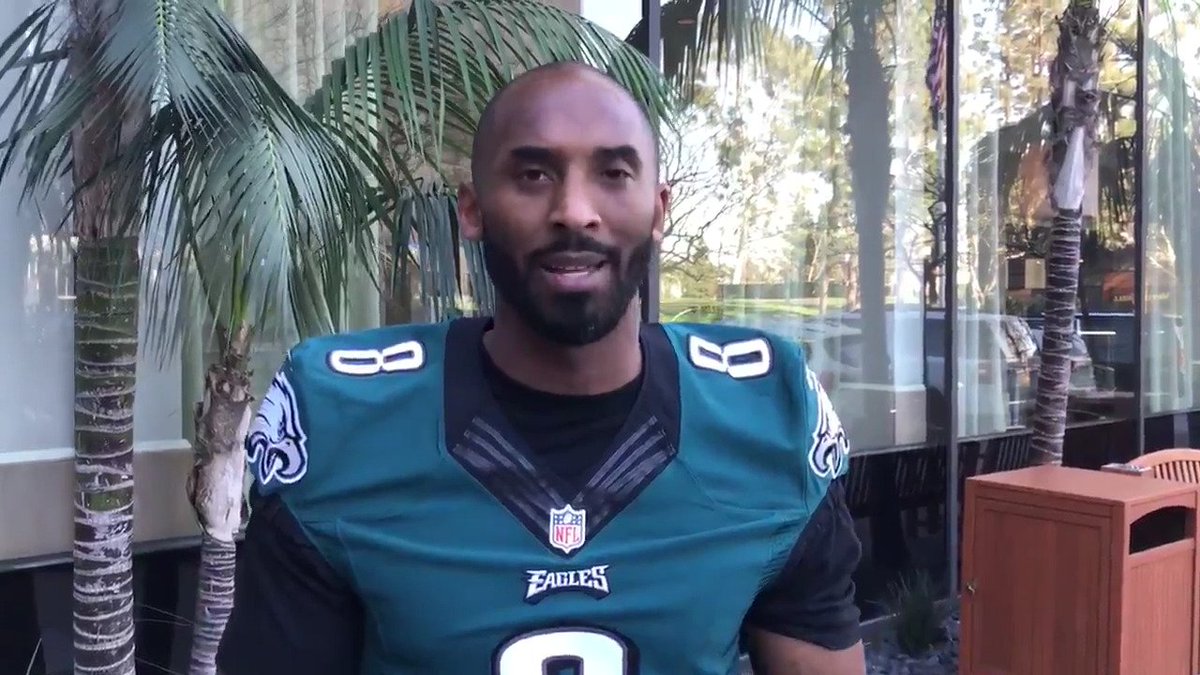 good luck Eagles! Win it for Kobe! 🦅🏆