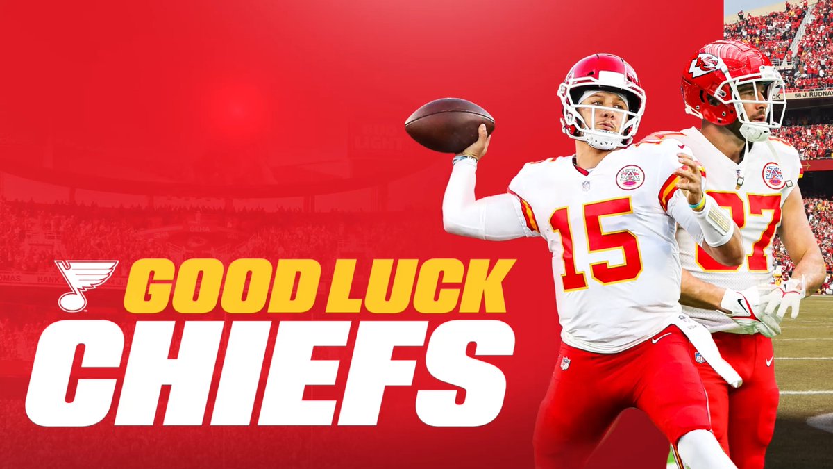 LET'S GO @CHIEFS‼️ We're cheering you on in #SBLVII!