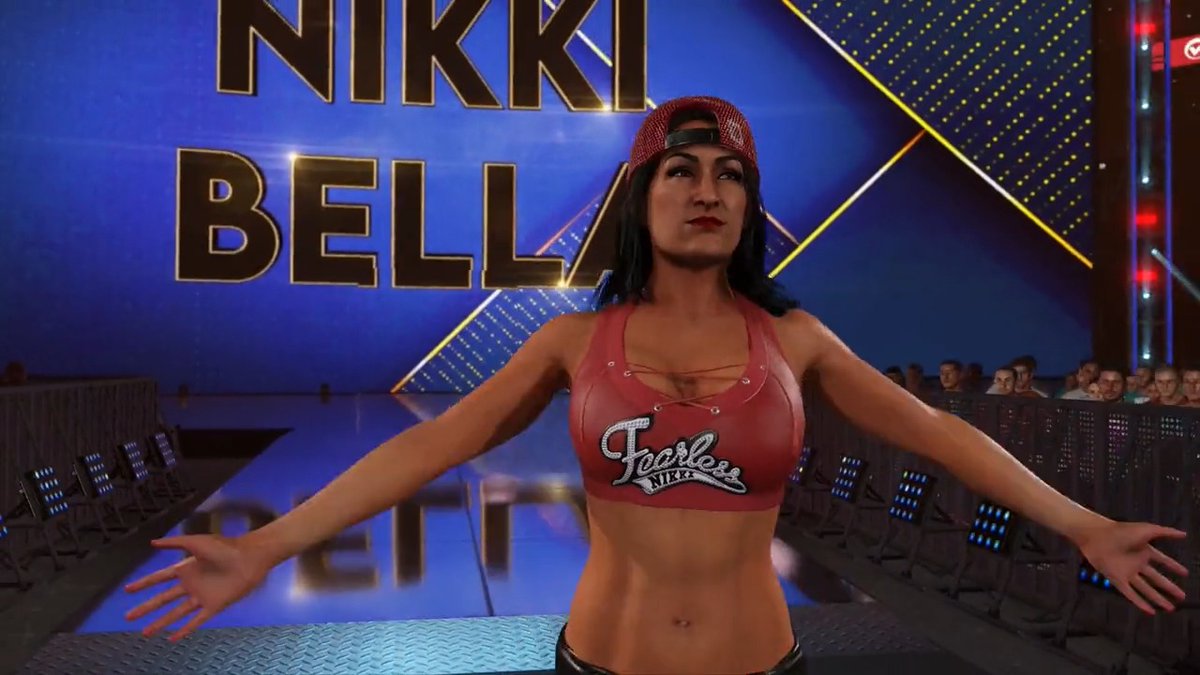 "You can look. But you can't touch. You keep dreaming on the stars above."💫🎶 Nikki Bella ladies and gents! #WWE2K23 @BellaTwins