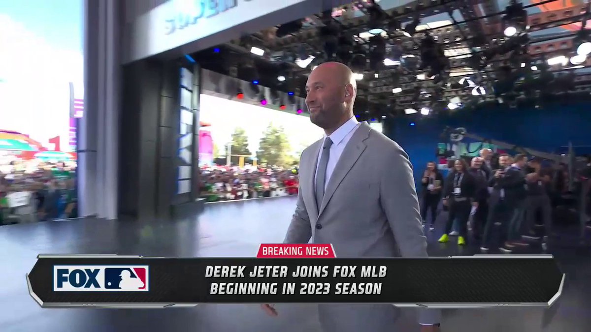 Announcements don't get much bigger than this 👀🚨 Derek Jeter joins the FOX Sports family beginning this season!