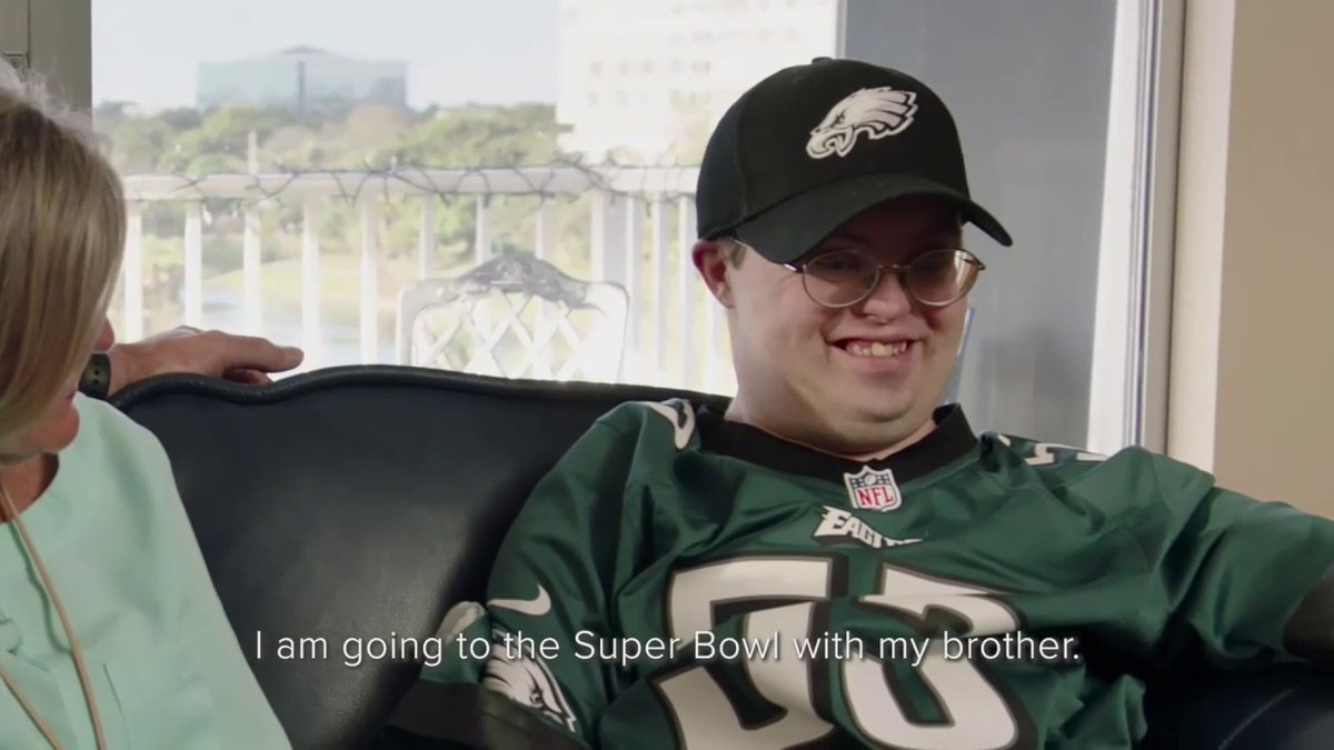 "We credit Brandon Graham for saving Joe's life." Tom Rinaldi tells the story of Brandon Graham, and his ‘big brother’ Joe Eitl who will watch him take the field today in Arizona. Watch the #SuperBowlLVII pregame show on FOX and the FOX Sports App: